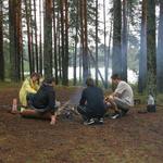 2009-08-01 Дождь покапал и прошёл,.. Едим!  :)